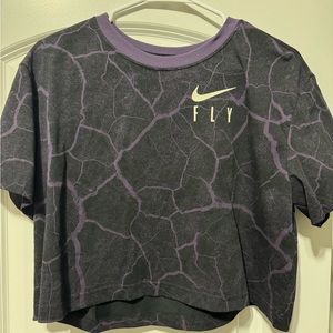 Nike fly crop tee NWT